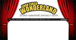 Desktop Screenshot of circowonderland.com